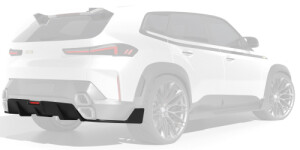 Rear bumper diffuser