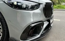 Carbon front bumper inserts for Mercedes-Benz S63 W223