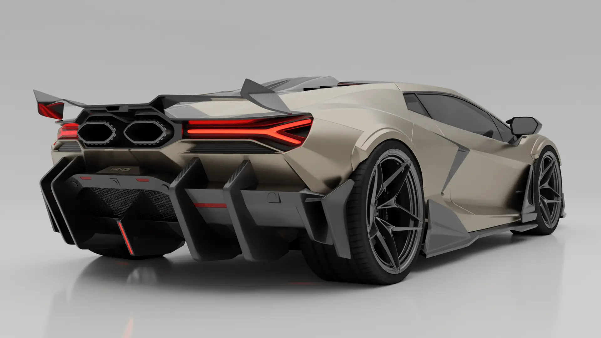 Lamborghini REVUELTO  — RENEGADE DESIGN — imagine 4