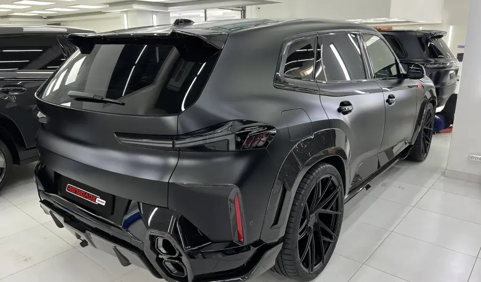 Carbon Heckstoßstangeneinsätze für BMW XM