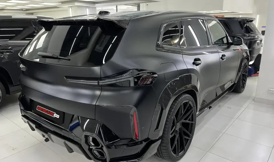 Carbon Heckstoßstangeneinsätze für BMW XM