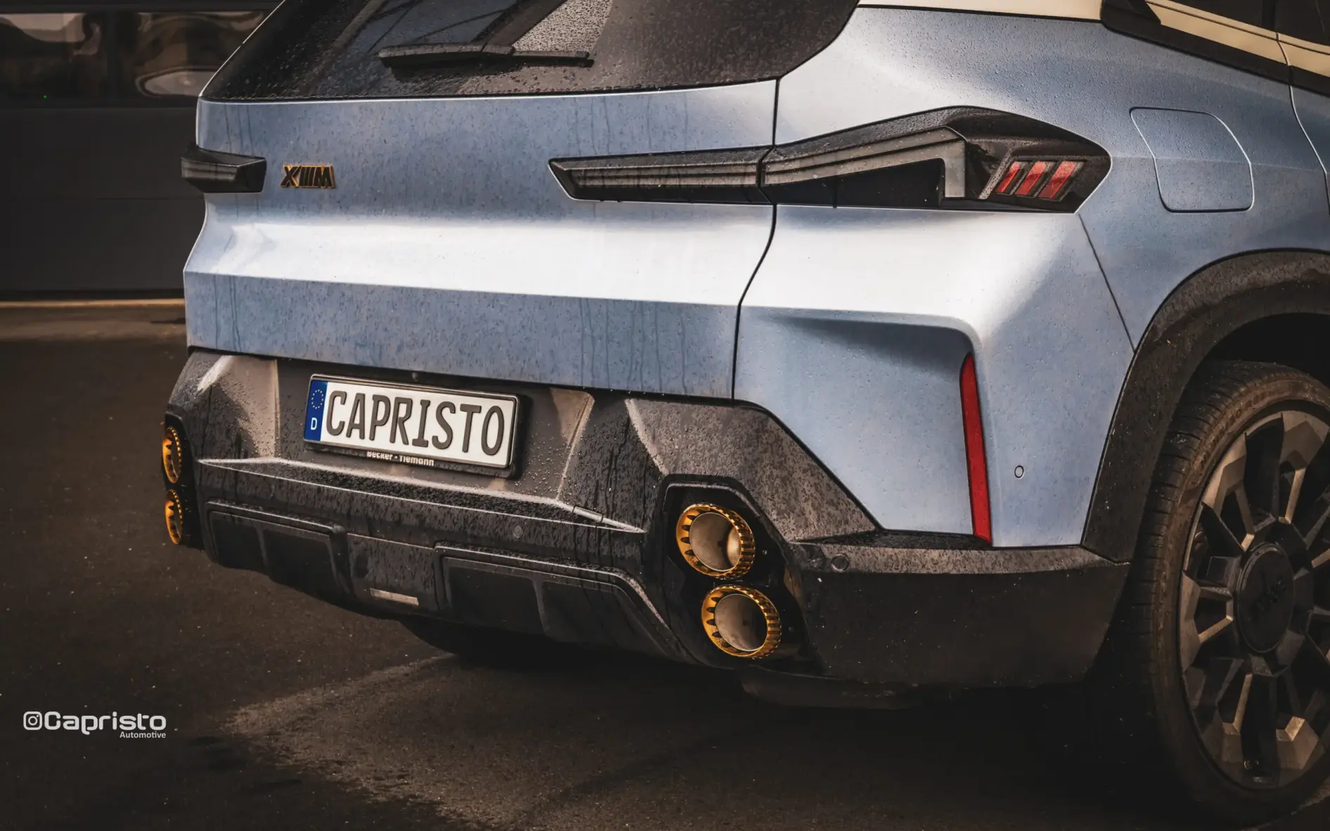 Capristo exhaust for BMW XM G09