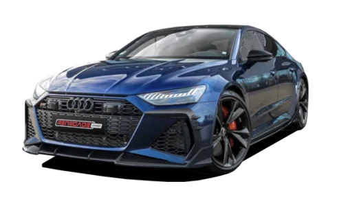 Front bumper splitter for Audi RS7