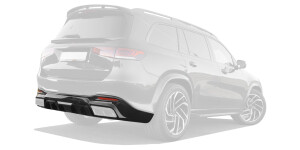 Diffusor für die hintere Stoßstange