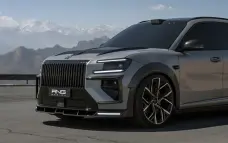 Carbon Frontstoßstangen-Einsätze für Zeekr 8X