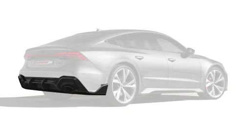 Carbon diffuser for Audi RS7