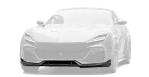 Carbon-Splitter der vorderen Stoßstange für Ferrari Purosangue