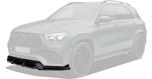 Carbon frontsplitter für Mercedes-Benz GLE V167