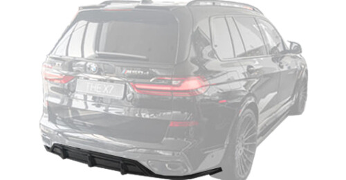 Carbon diffuser for BMW X7
