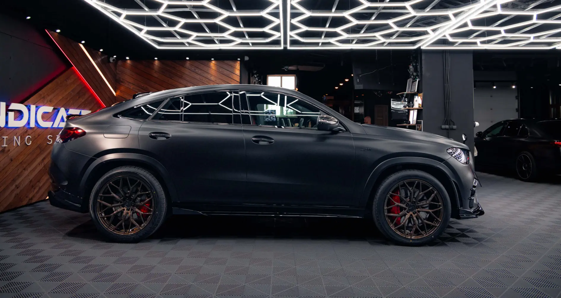 Mercedes-Benz GLE Coupe with RNG Design Kit and Bronze Forged Wheels