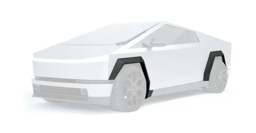 Karbonverbreiterungen für Tesla Cybertruck