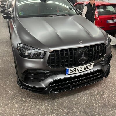 Matte grey GLE SUV from Spain