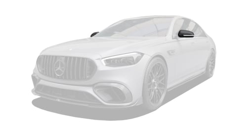 Carbon mirror covers for Mercedes-Benz S63 W223