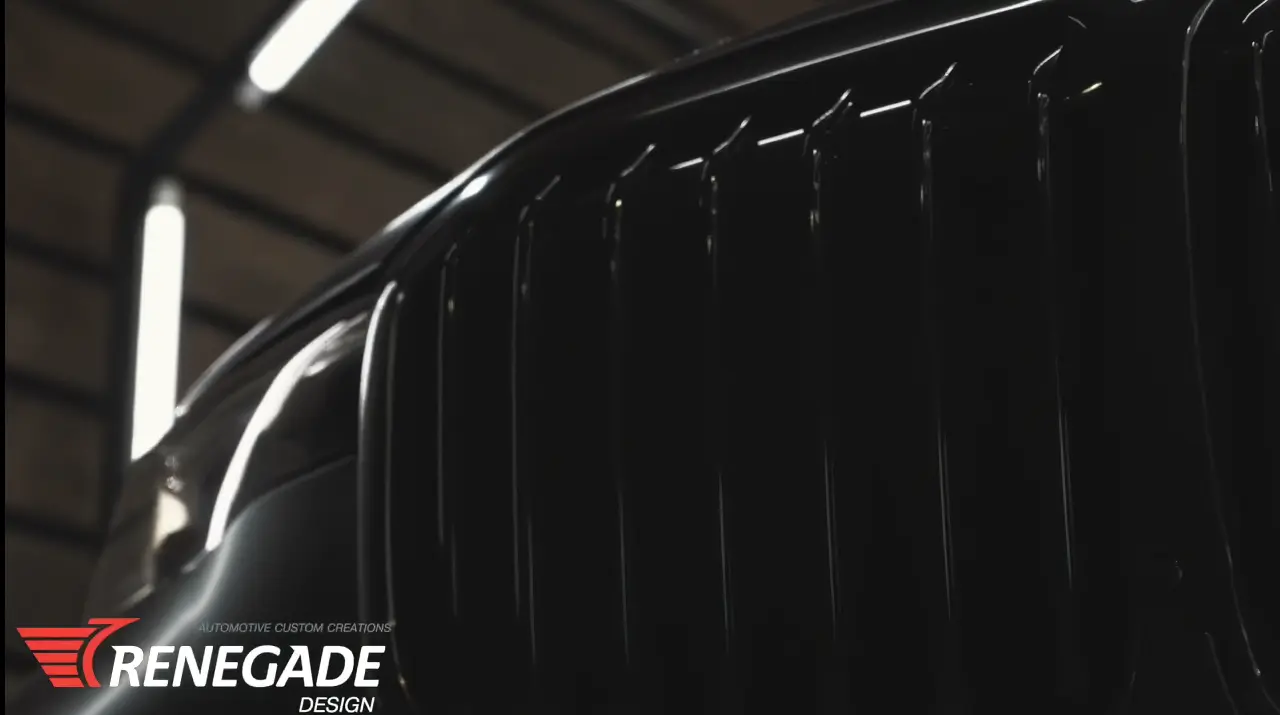Fronteinsatz aus Carbon für BMW X6M F96