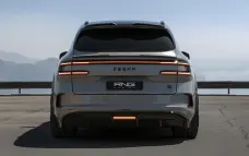 Carbon rear bumper diffuser for Zeekr 8X