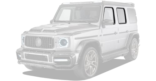 Carbon window frames for Mercedes-Benz G-Class W463