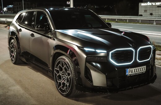 Full BMW XM kit with 24” forged wheels from Bulgaria
