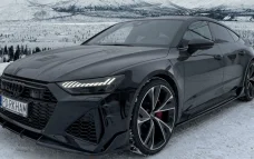 Front bumper splitter for Audi RS7