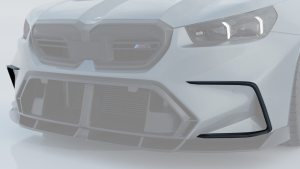 Front bumper side inserts