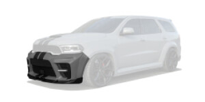 Front bumper with splitter