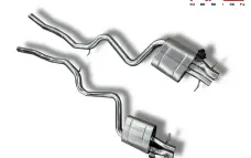 Exhaust system for Mercedes-Benz S63 AMG W223