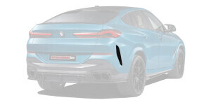 Einsätze für die hintere Stoßstange