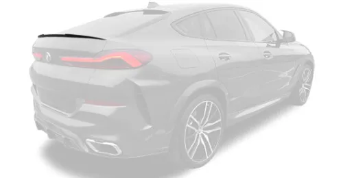 Carbon heckspoiler für BMW X6 G06