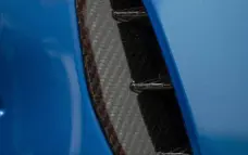 Carbon rear bumper inserts for BMW X6 G06