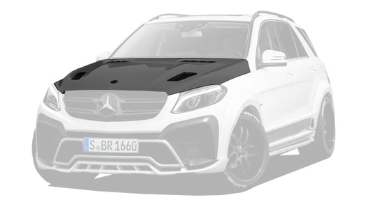 Hood for Mercedes GLE / GLE Coupe 166 Renegade Design