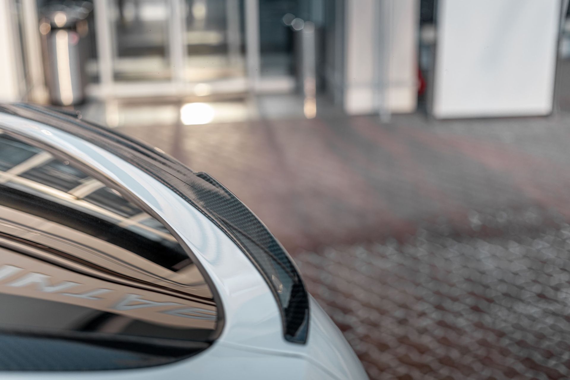 Carbon rear spoiler for BMW X6 G06 Renegade Design