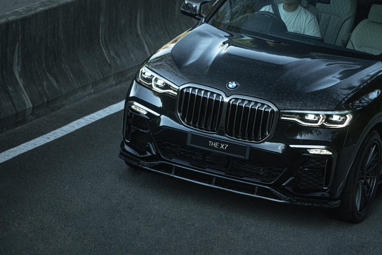 Kohlefaser Frontstoßstange Lip Spoiler Passend für BMW X7 G07 M Sport  Utility 4-Türer 2019-2023 Frontlippe Kinnspoiler Splitter Karosserie-Kit  Werksverkauf : : Automotive