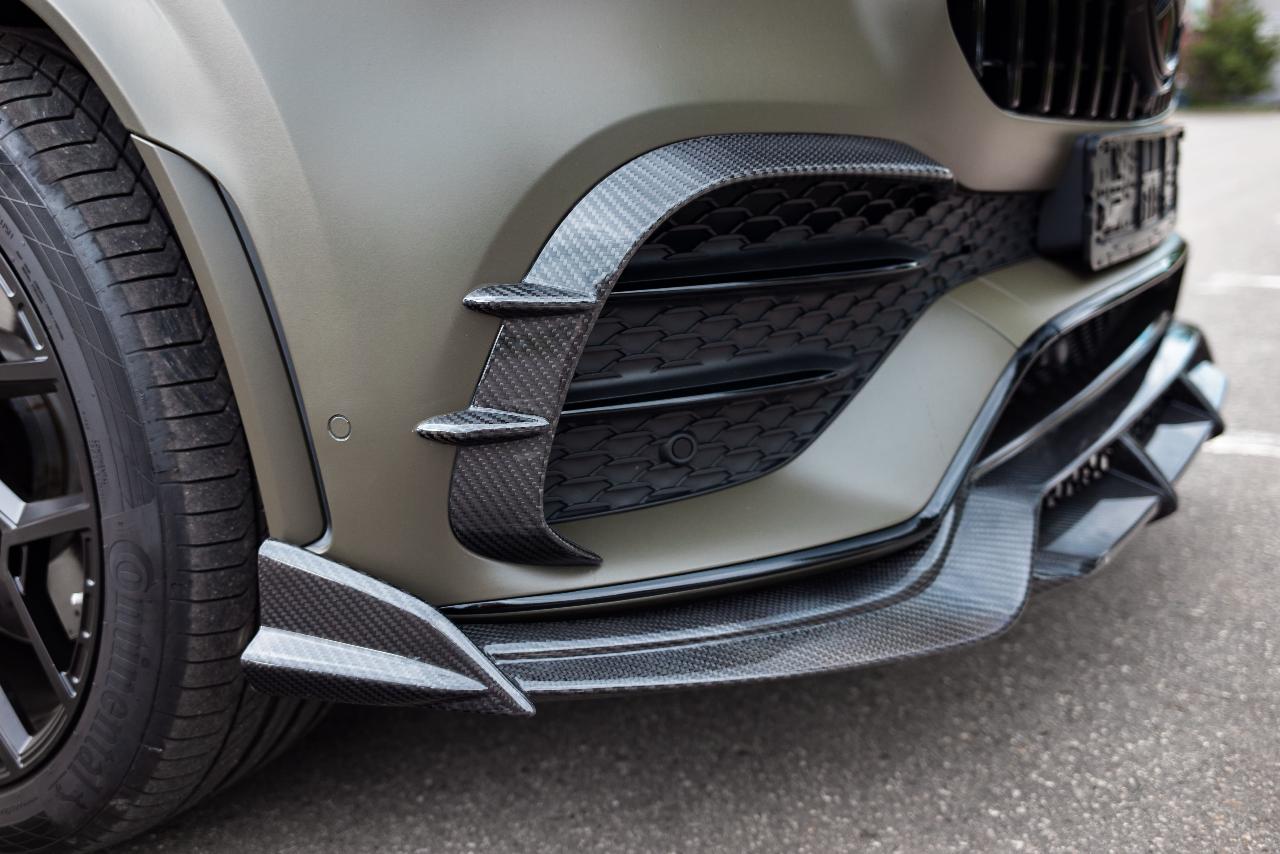 Front Bumper Overlay for Mercedes-Benz gle coupe w167