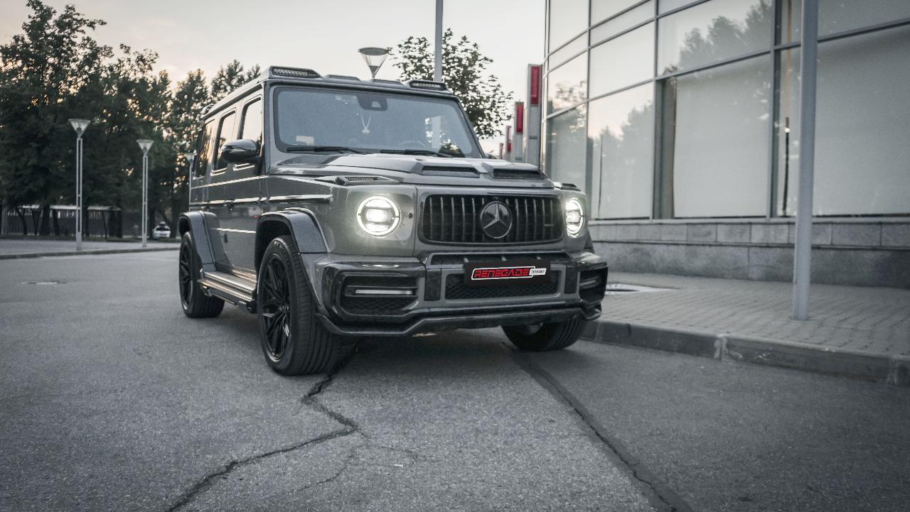 Carbon Spiegelkappen für Mercedes G-Class W463 Renegade Design