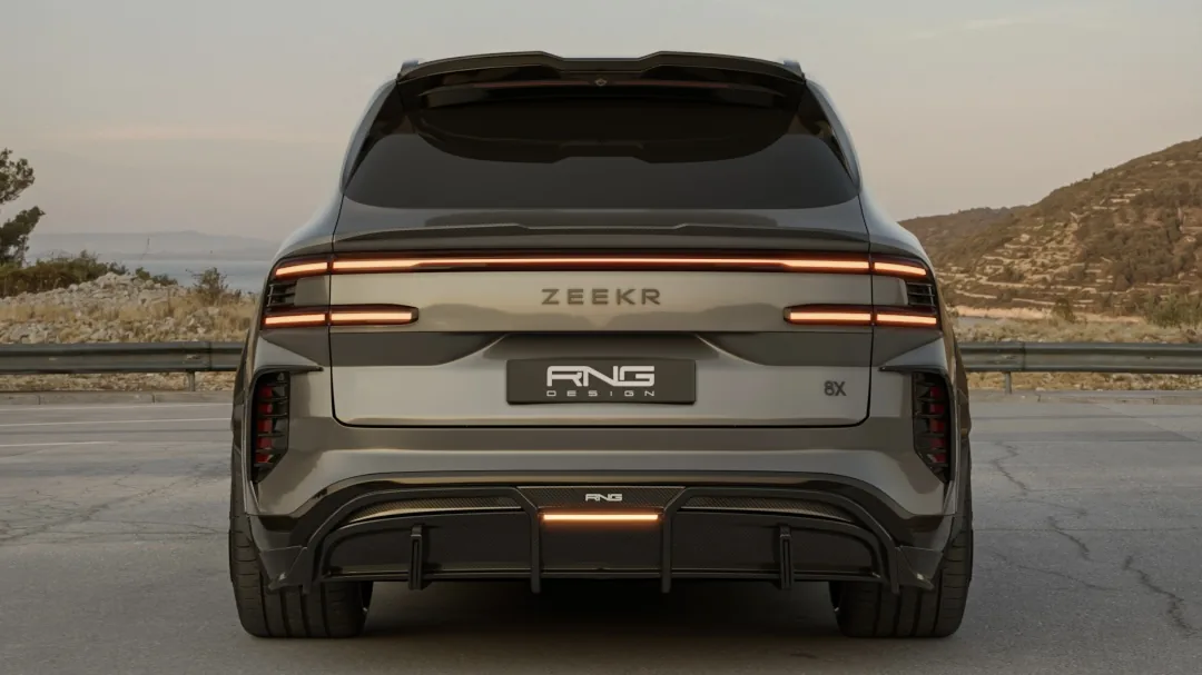 Zeekr 8X Shadow Edition, rear